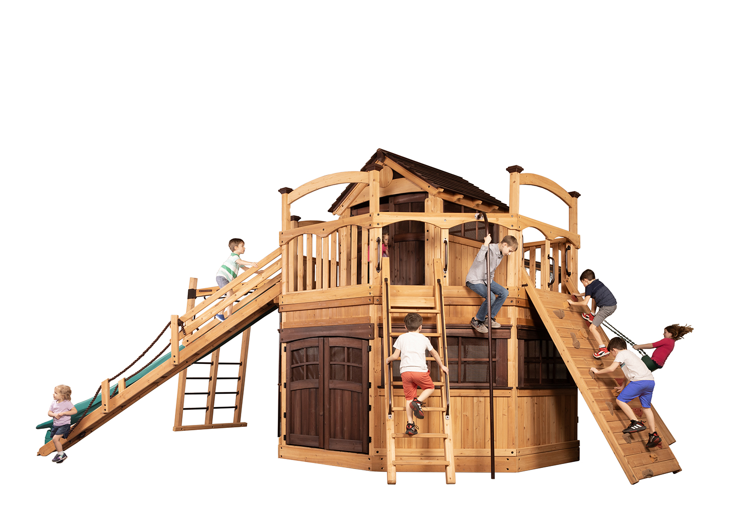 Titan Treehouse XL 14 Swing Set — product photo 4
