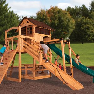 Titan Treehouse XL 3 Swing Set — product photo 1