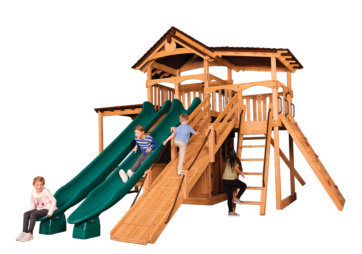 Titan Treehouse XL 4 Swing Set — product photo 4