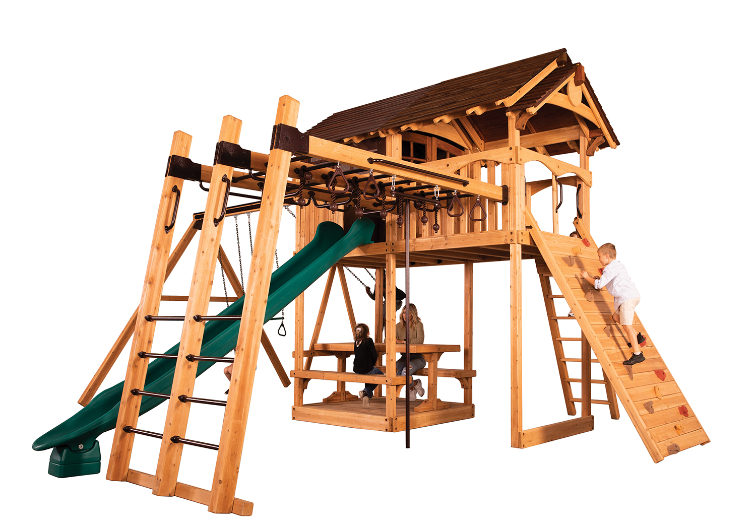 Titan Treehouse XL 5 Swing Set — product photo 2