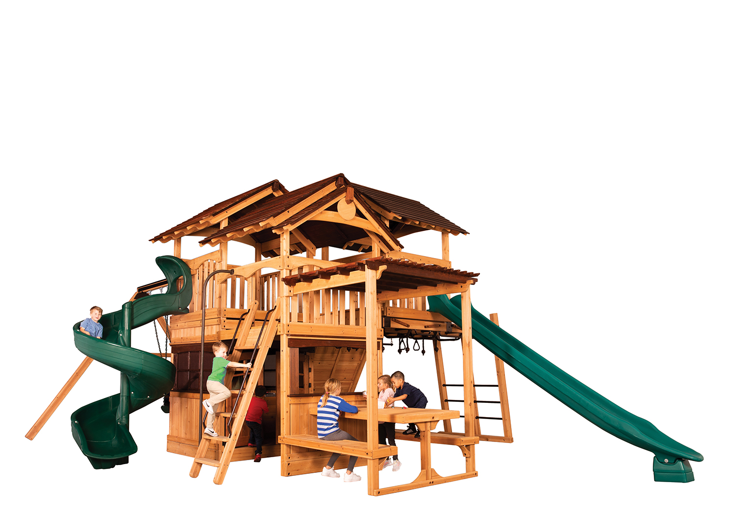 Titan Treehouse XL 6 Swing Set — product photo 4