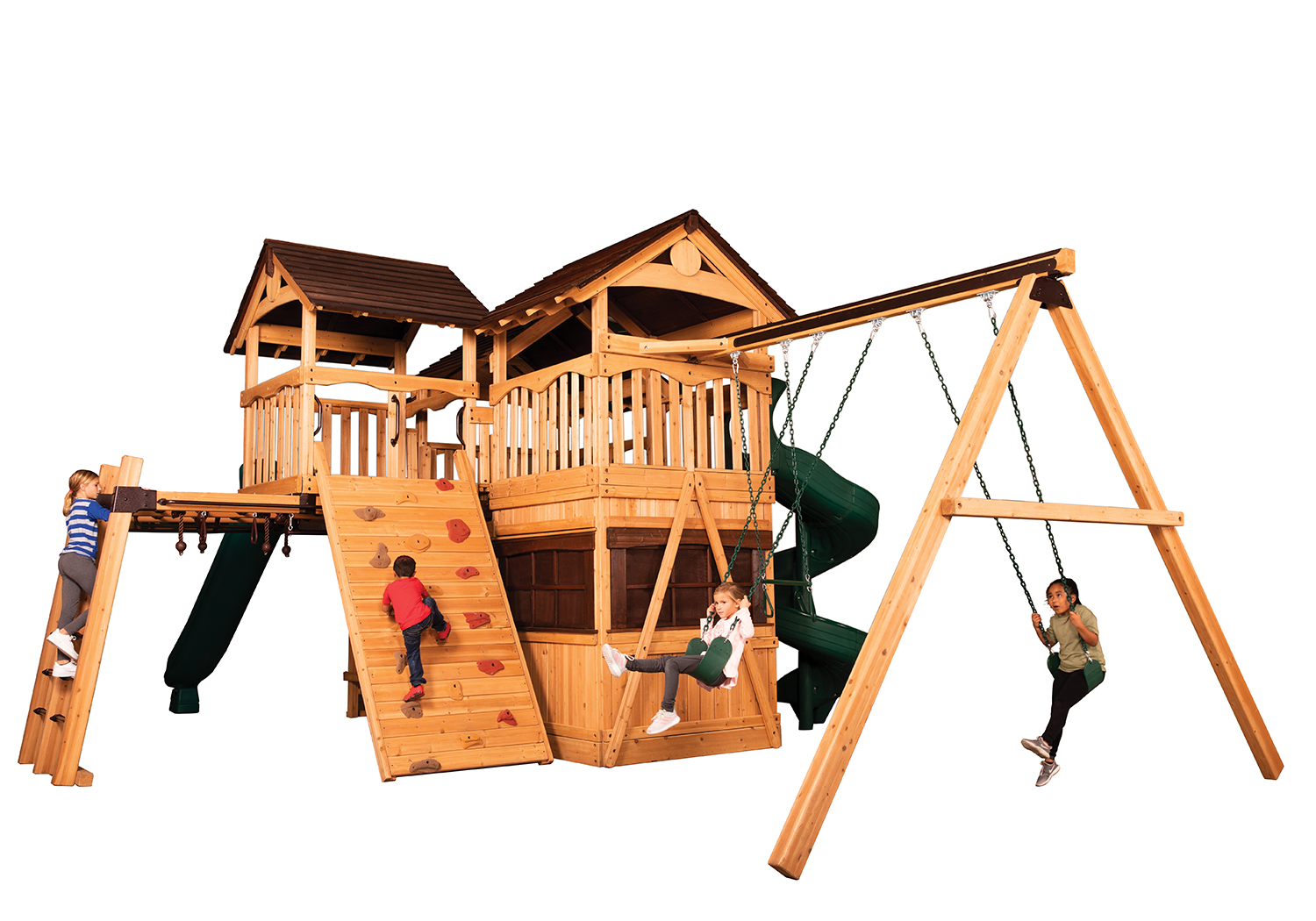 Titan Treehouse XL 6 Swing Set — product photo 6
