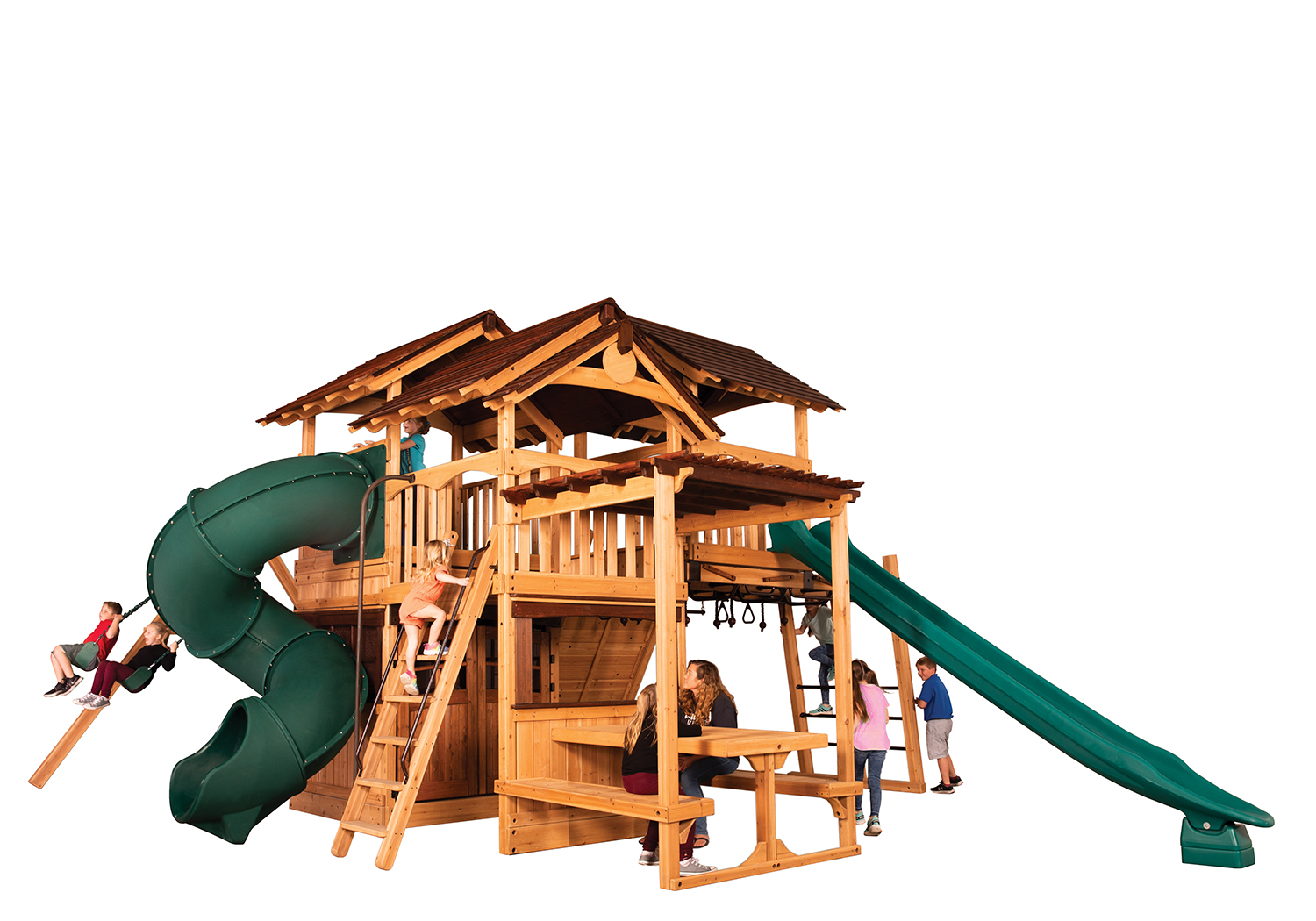 Titan Treehouse XL 7 Swing Set — product photo 2