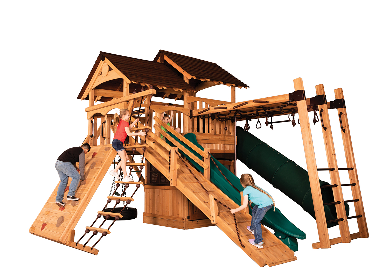 Titan Treehouse XL 8 Swing Set — product photo 2