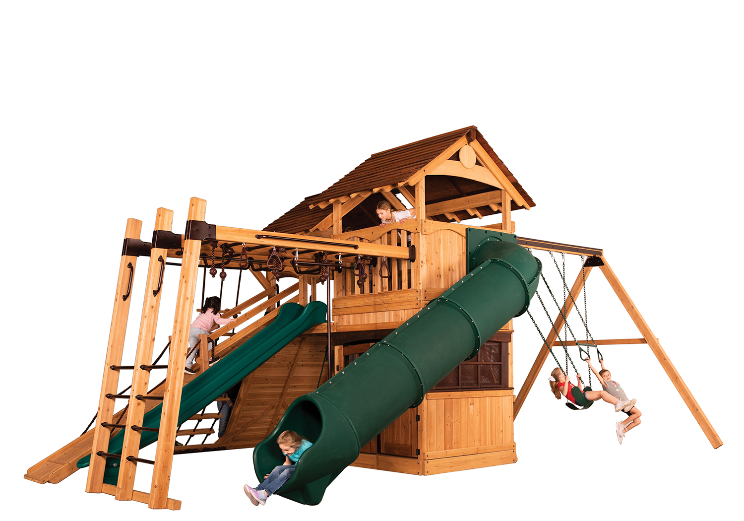Titan Treehouse XL 8 Swing Set — product photo 4