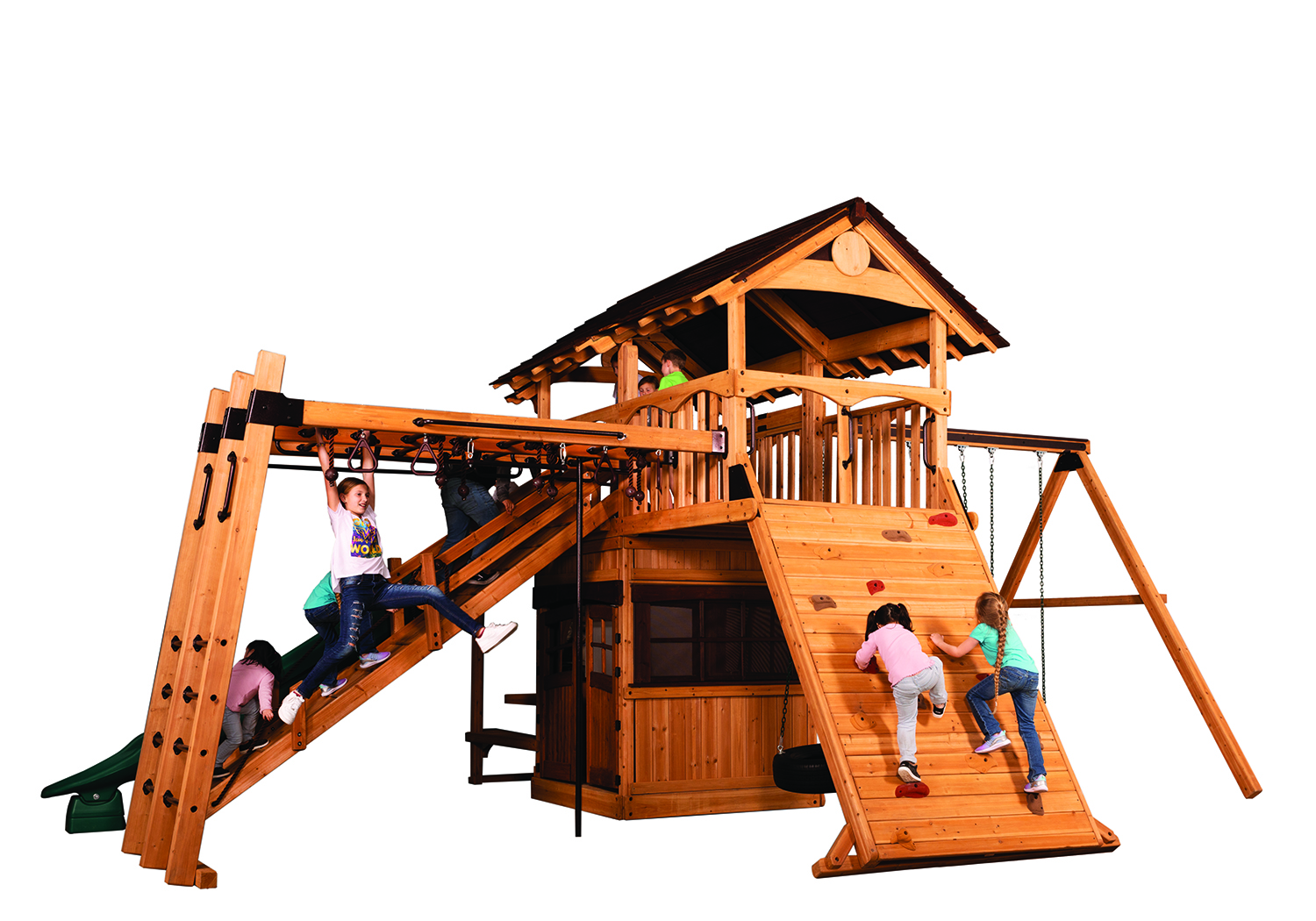 Titan Treehouse XL 9 Swing Set — product photo 4