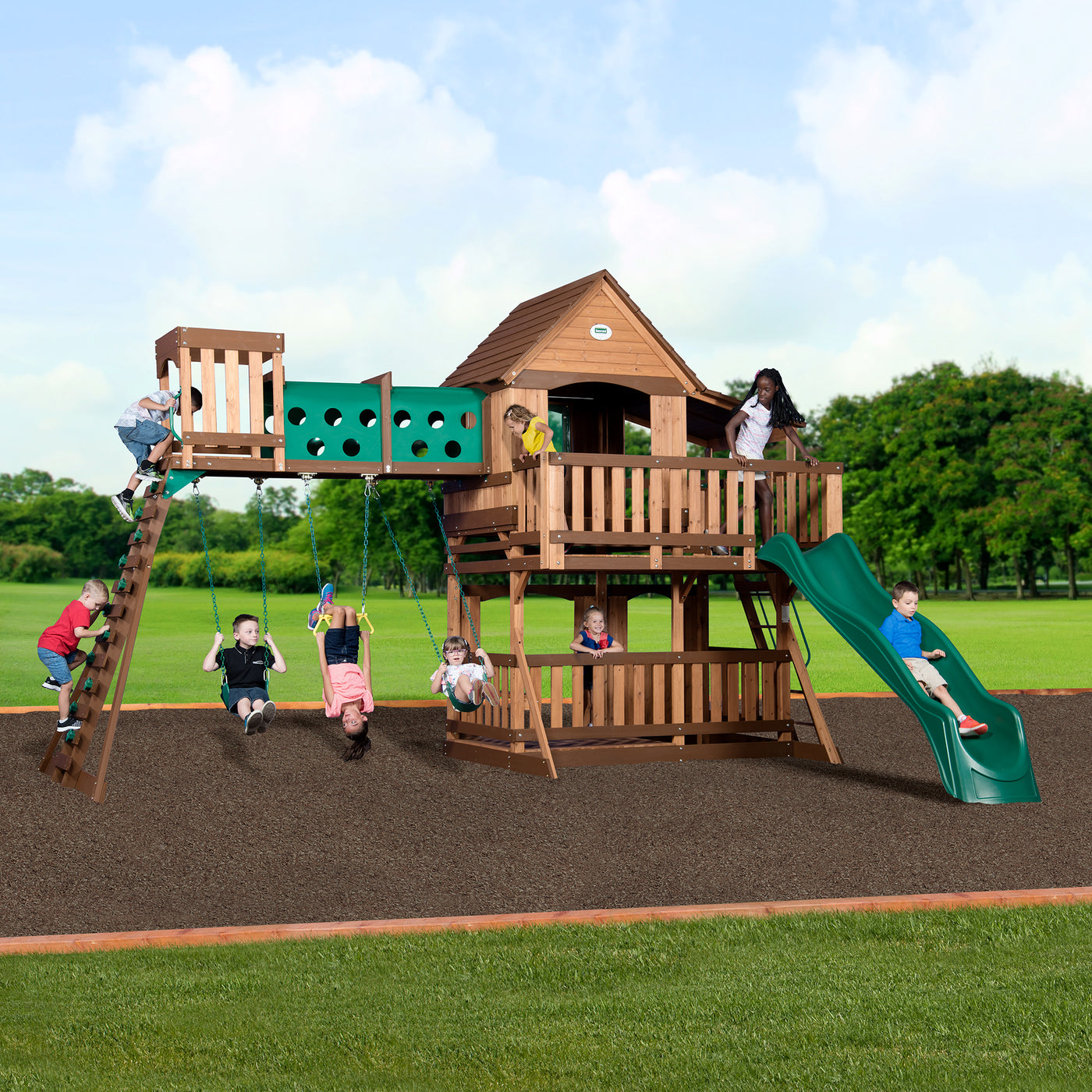 Woodridge Elite Swing Set — product photo 3